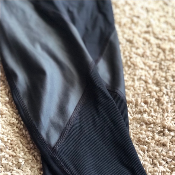 Lululemon Wunder Under Hi Rise Leather Limited - Picture 7 of 8